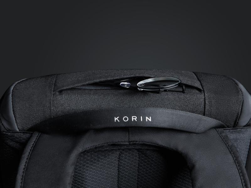 Водостойкий антикражный рюкзак Clickpack для ноутбука 15.6