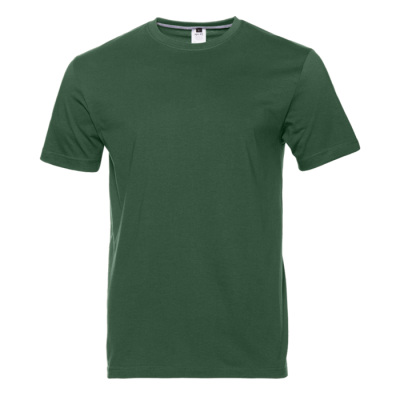 Футболка унисекс без бокового шва STAN хлопок 160, 02, Т-зеленый (130)