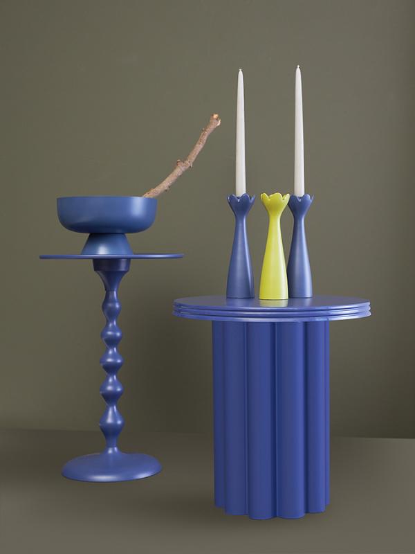 Подсвечник laminaria, 23 см, лайм