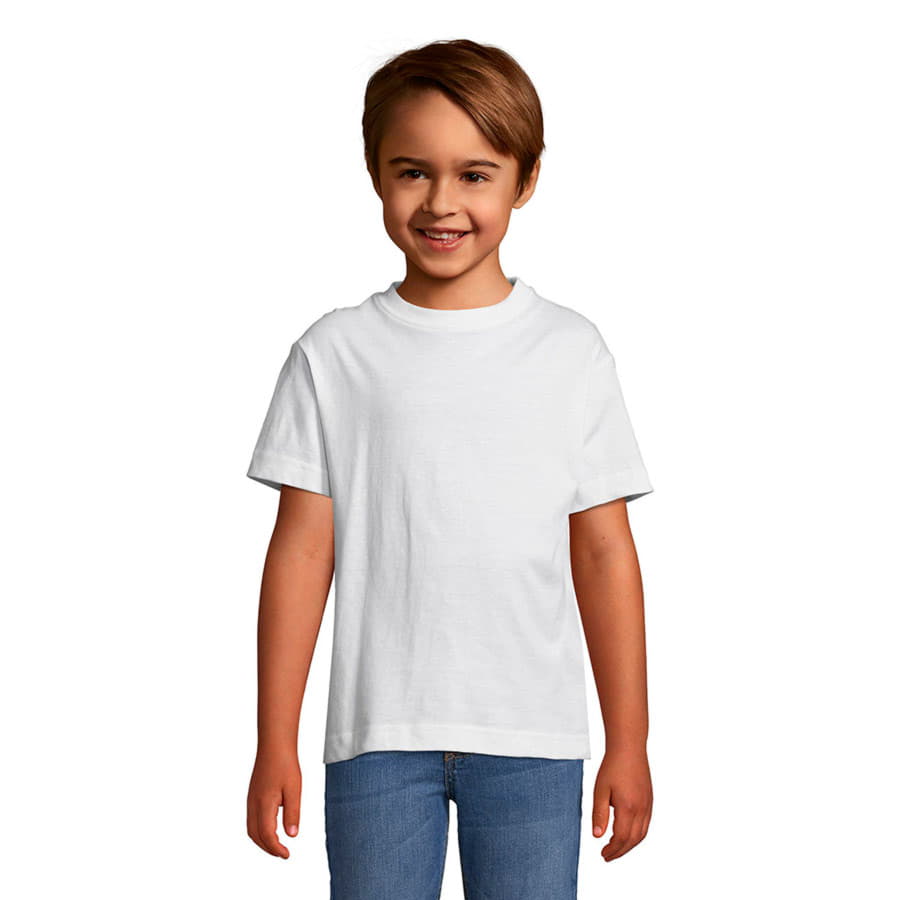 Футболка детская REGENT KIDS, белый, 6  лет, 100% хлопок, 150 г/м2