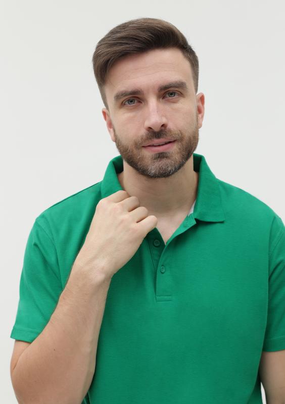 Рубашка поло унисекс STAN хлопок/полиэстер 185