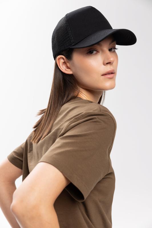 Бейсболка с сеткой STAN 5 клиньев  хлопок 280