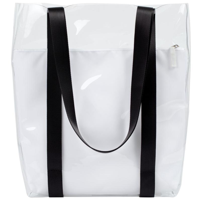 Шопер Clarity с белым органайзером