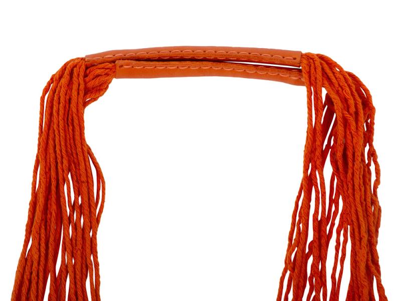 Авоська Dream из натурального хлопка с кожаными ручками, 25 л