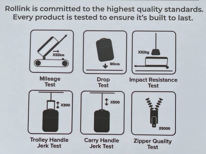 Чемодан складной Rollink Vega II 55x40x20 см, 2 колеса, сине-зеленый