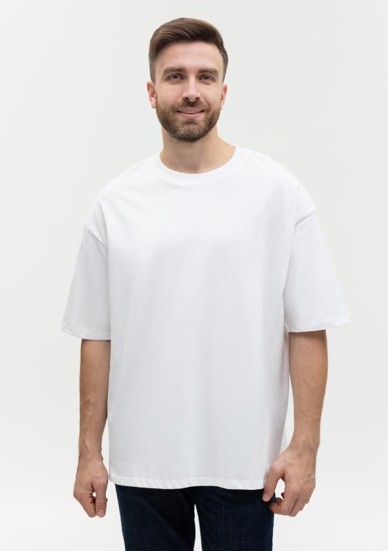 Футболка унисекс оверсайз STAN хлопок  240