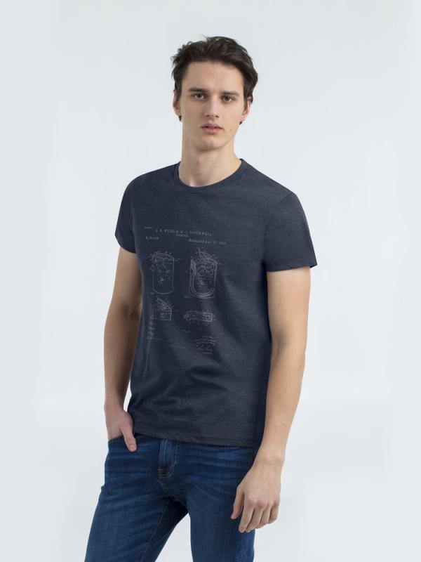 Футболка приталенная Old Patents. Lighter