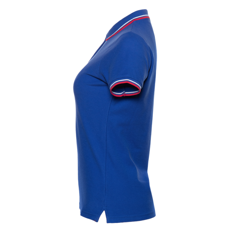 Рубашка поло женская STAN  триколор хлопок/полиэстер 185