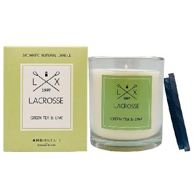 Свеча ароматическая lacrosse,  tea&lime, 60 ч