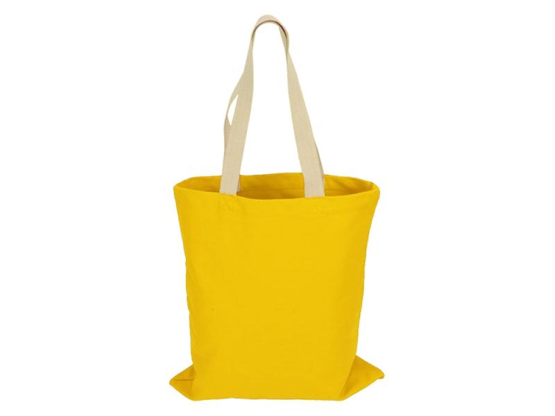 Сумка для шопинга Steady хлопковая с парусиновыми ручками, 260 г/м2