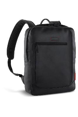 Рюкзак мужской BUGATTI Clark, воловья кожаполиэстер, 30х10х40 см, 12 л