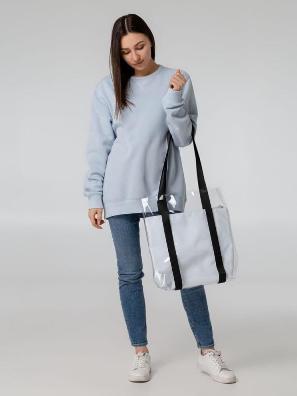 Шопер Clarity с голубым органайзером