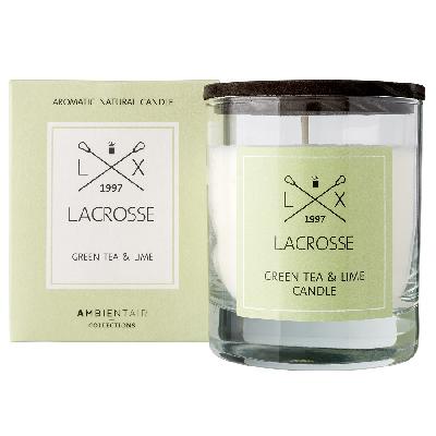 Свеча ароматическая lacrosse,  tea&lime, 40 ч
