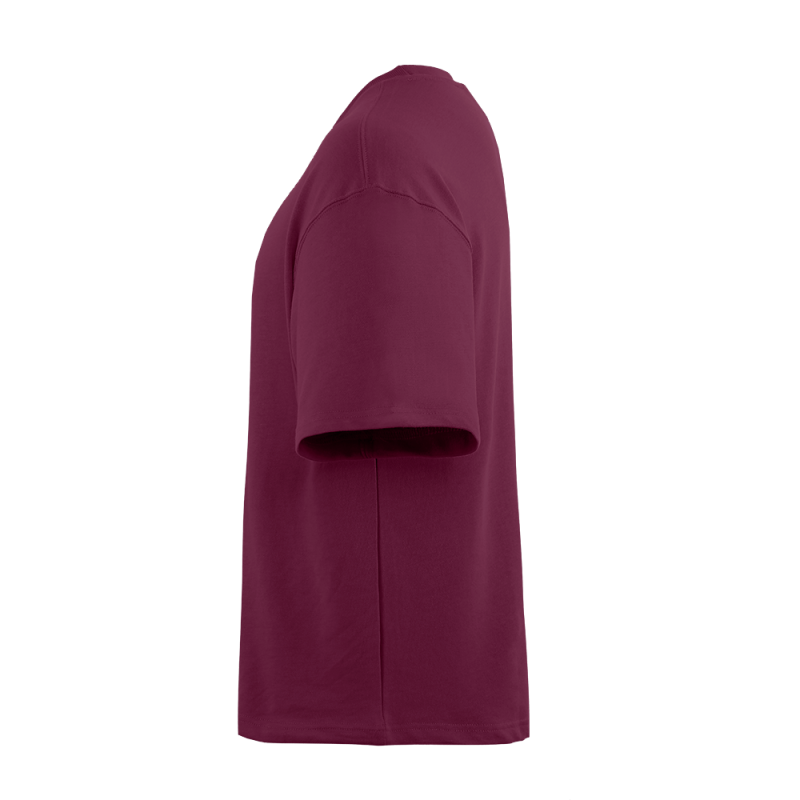 Футболка унисекс оверсайз STAN хлопок/полиэстер 260, 40, Бордовый (661)