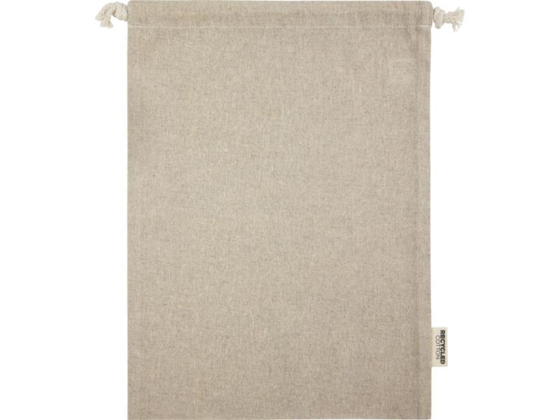 Большая подарочная сумка Pheebs из переработанного хлопка 4 л