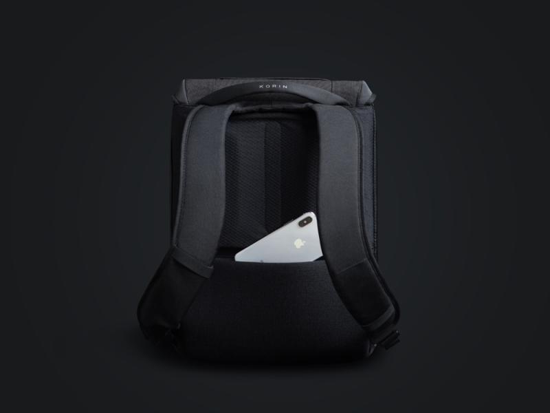 Водостойкий антикражный рюкзак Clickpack для ноутбука 15.6