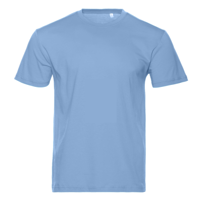 Футболка унисекс STAN, хлопок 150, 51, Небесно-голубой (77)