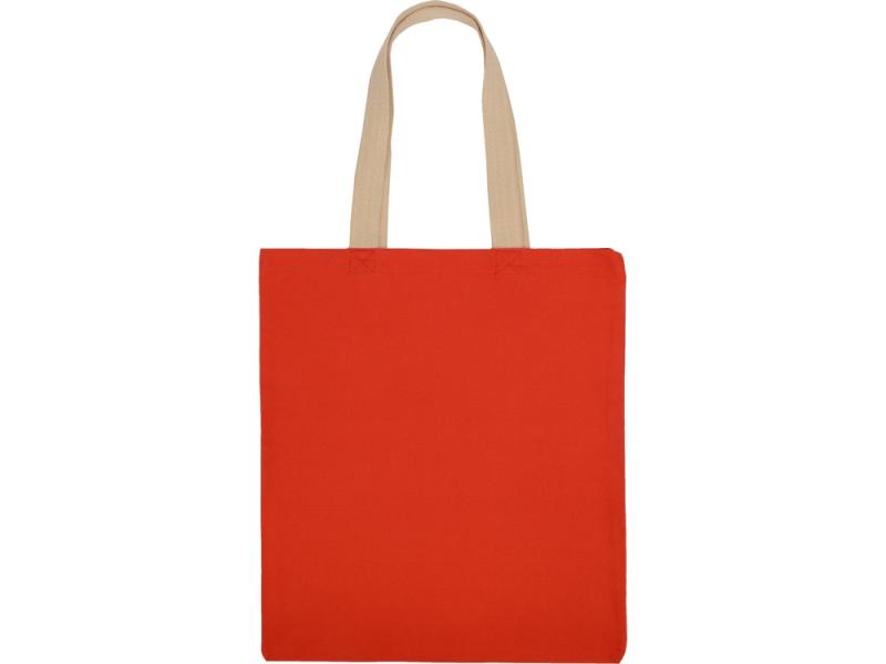 Сумка для шопинга Steady хлопковая с парусиновыми ручками, 260 г/м2