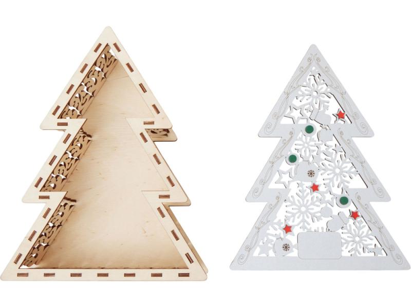 Шкатулка из фанеры в виде елки Firytale