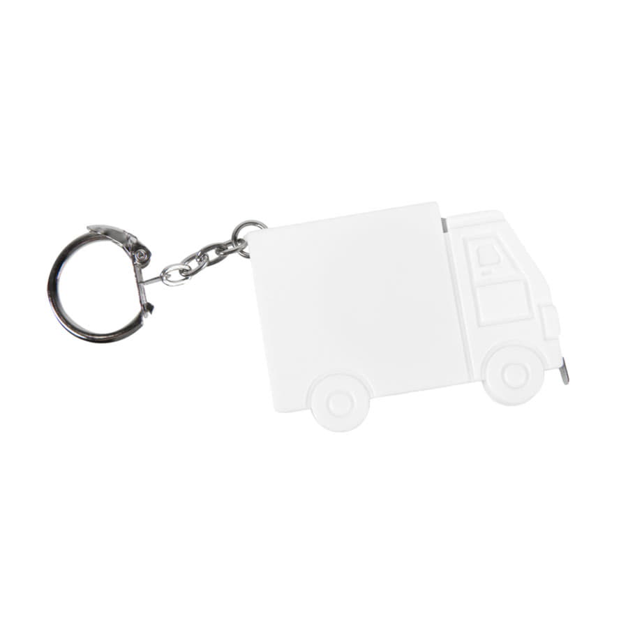 Брелок-рулетка  "Грузовик" (1 м), 5,7х4х1,2 см, пластик