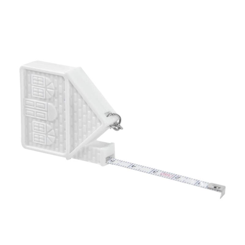 Брелок-рулетка  "Домик" (1 м), 5,1х1,4х4,7 см, пластик