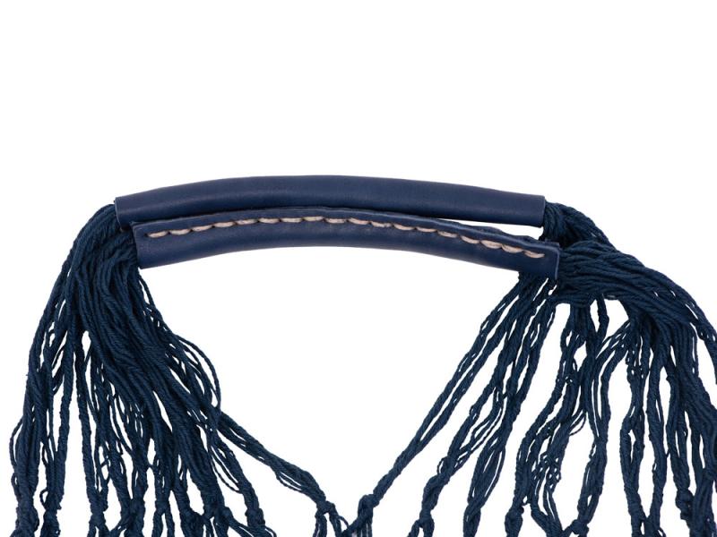 Авоська Dream из натурального хлопка с кожаными ручками, 15 л