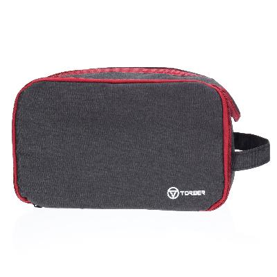 Несессер TORBER, дорожный, полиэстер 300D, 27 х 17 х 14 см