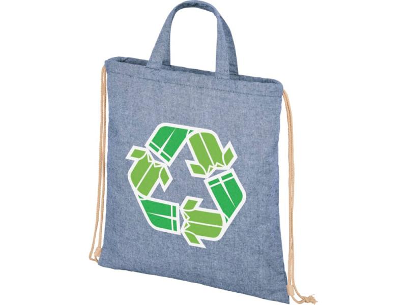 Сумка-рюкзак Pheebs из переработанного хлопка, 210 г/м²