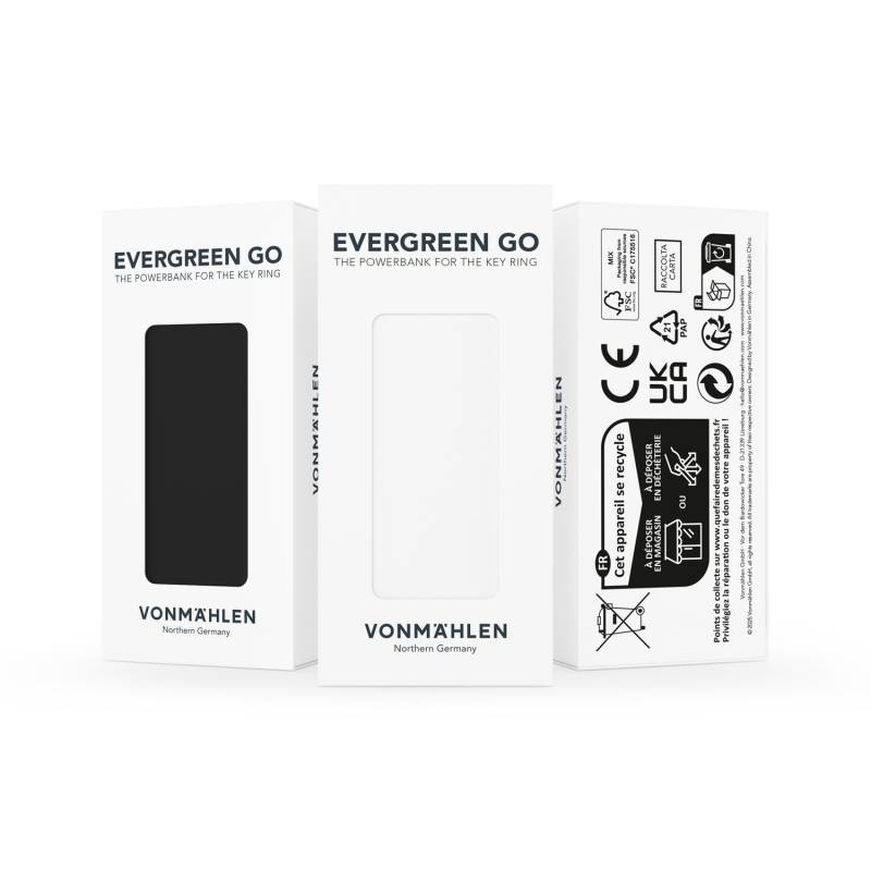 Внешний аккумулятор-брелок VONMAHLEN Evergreen Go, 1000 мАч