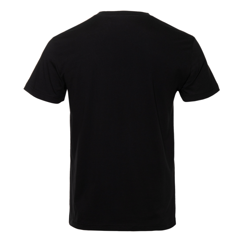 Футболка унисекс хлопок 150, 52, Черный (20)