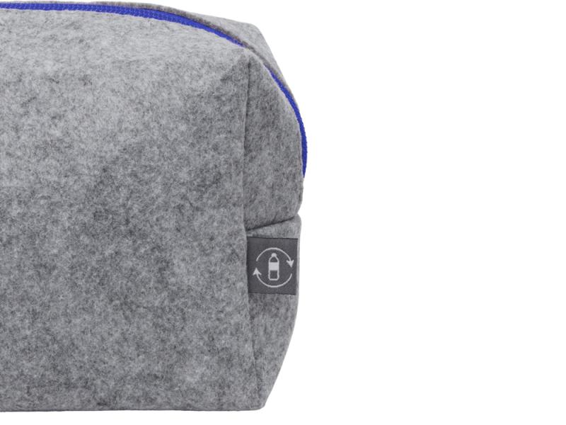 Косметичка из РПЕТ фетра с ручкой Felt