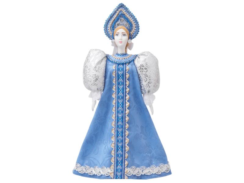 Подарочный набор: кукла фарфоровая, крем-мёд с лаймом и имбирем