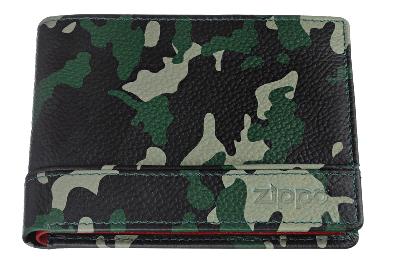 Портмоне ZIPPO, натуральная кожа, 11,2×2×8,2 см