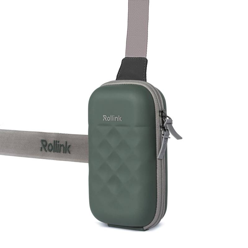 Дорожная сумочка Rollink Mini Bag Go 19,5x12x6 см, темно-зеленая