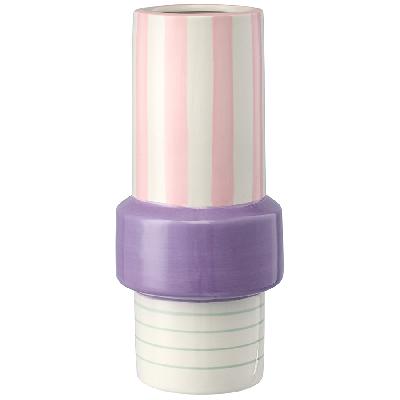 Ваза stripes parade из коллекции e essential, 25 см