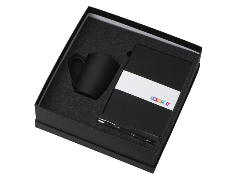 Подарочный набор COLOR IT с блокнотом, ручкой и кружкой