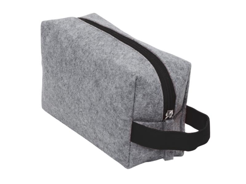 Косметичка из РПЕТ фетра с ручкой Felt