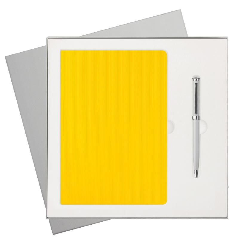 Подарочный набор Рейн (Rain),  (ежедневник, ручка)