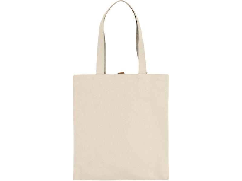 Cумка Clip из хлопка 340 г/м2 с застежкой из экокожи