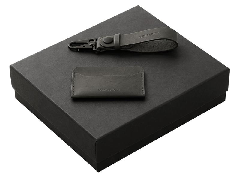Подарочный набор Long River: картхолдер, ремешок для ключей