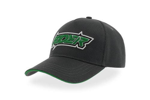 Образец бейсболка с кастомизацией LAB2124, тёмно-серый, 100% полиэстер