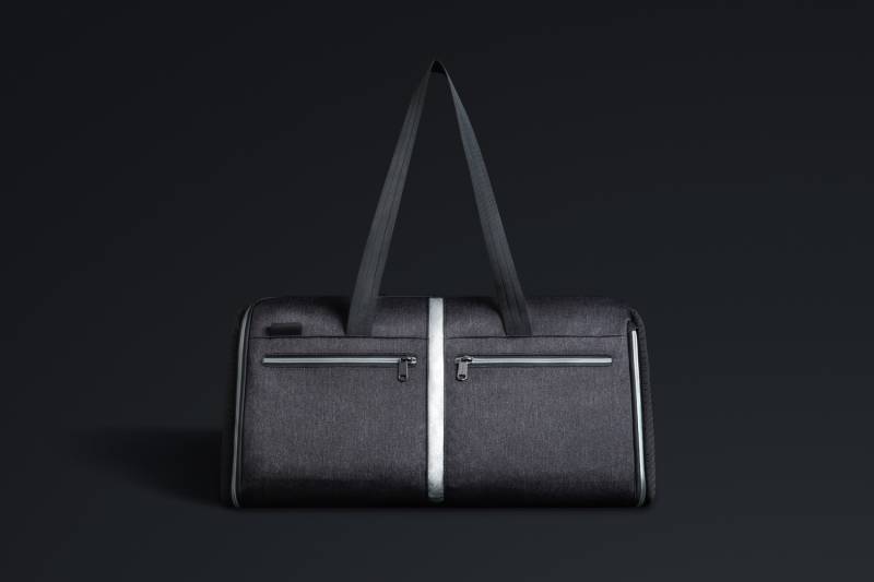 Спортивная KORIN сумка FlexPack Gym 49х26х23 см, темно-серая