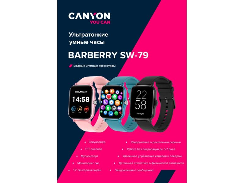 Умные часы Barberry SW-79, IP67