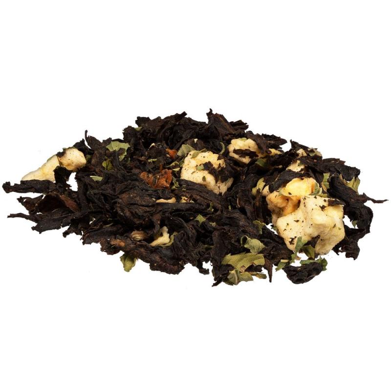 Чай «Сокочай», черный с соком ананаса, с кусочками ананаса