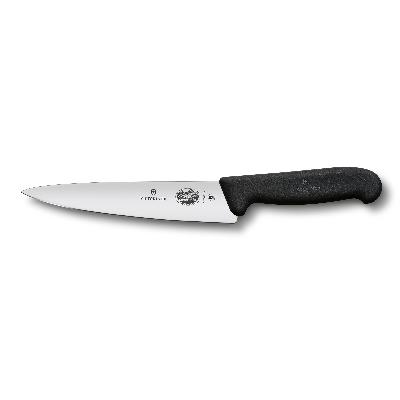 Нож разделочный VICTORINOX Fibrox с лезвием 19 см