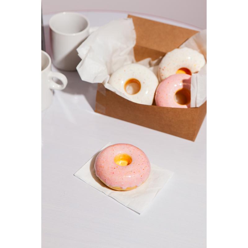 Подсвечник fast food, donut, D7 см