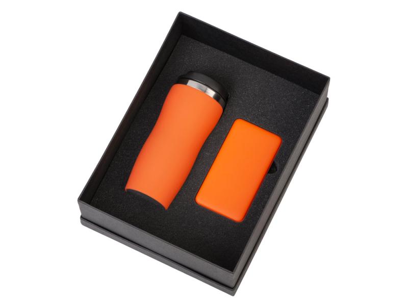 Подарочный набор COLOR IT c термокружкой и повербанком