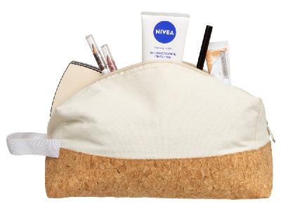 Несессер Corky хлопковый с пробковой вставкой