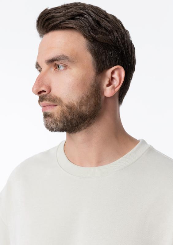 Футболка унисекс оверсайз STAN хлопок/полиэстер 260, 40, Молочный (11)