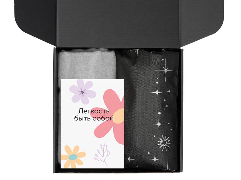 Подарочный набор Re:f. Walk с палантином, шопером и термосом